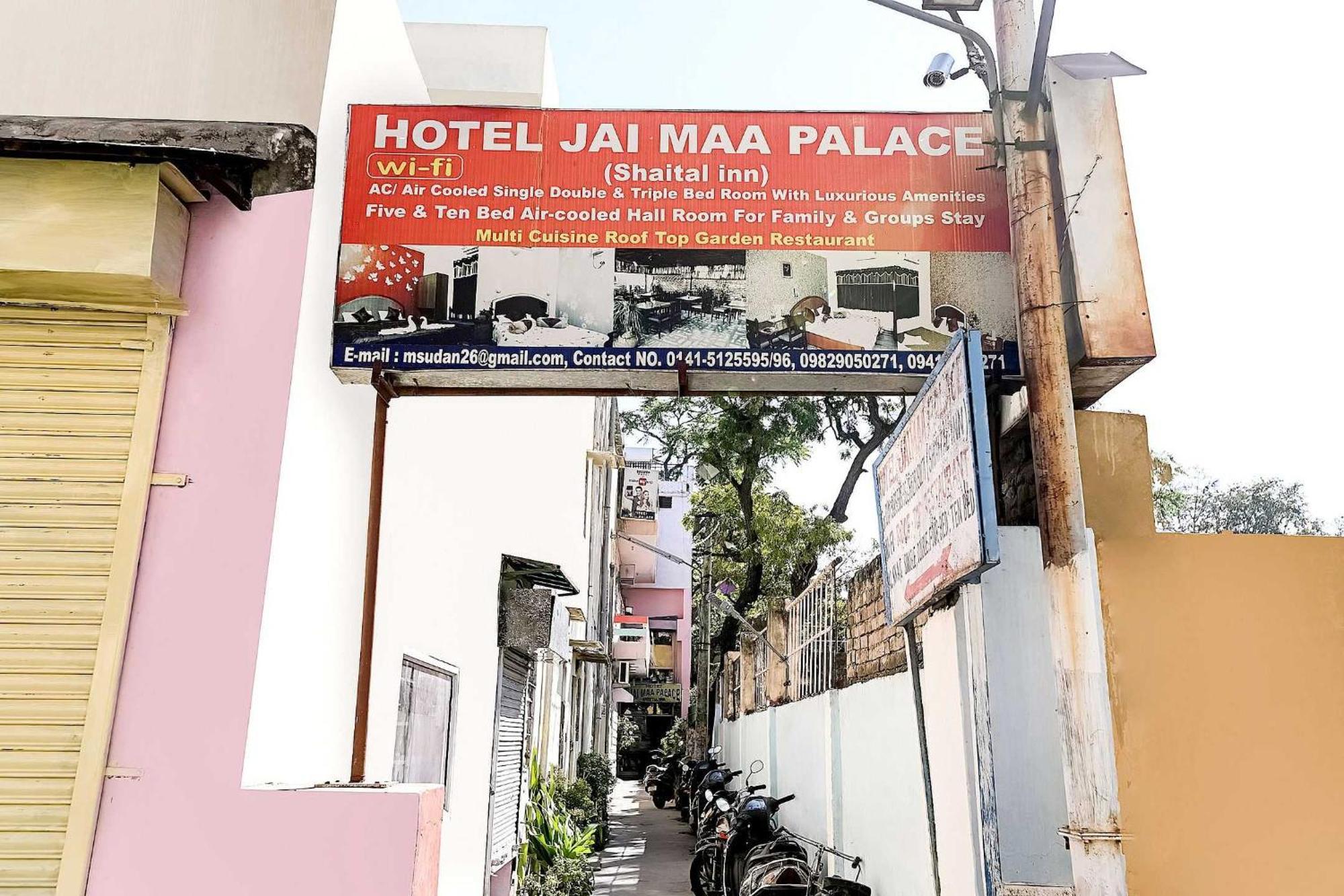 Super Oyo Flagship 72253 Jai Maa Palace Hotel Jaipur Buitenkant foto